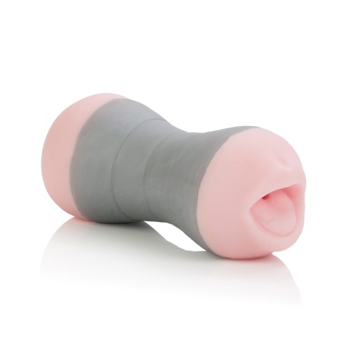 Travel Gripper Pussy Ass Stroker Pink