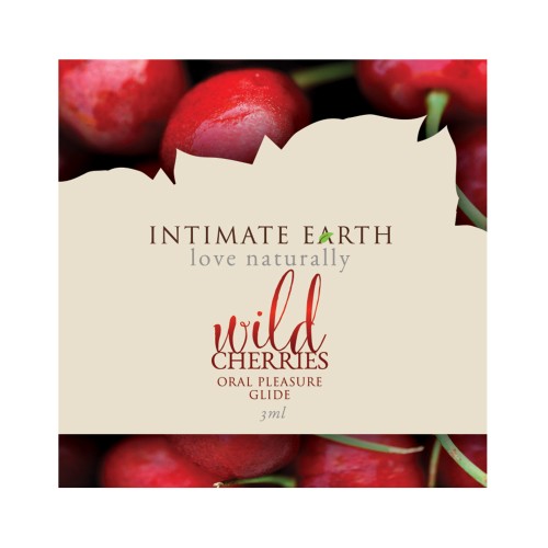 Intimate Earth Lubricant Foil - Wild Cherries