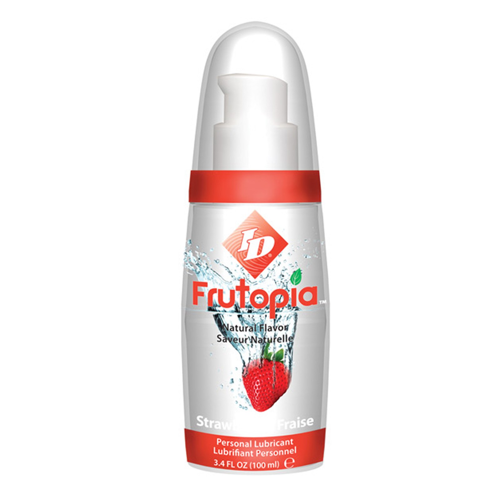 ID Frutopia Natural Lubricant Strawberry 3.4 oz