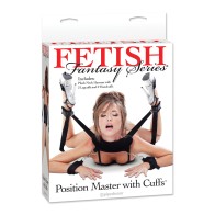 Fetish Fantasy Position Master with Cuffs for Bondage Play