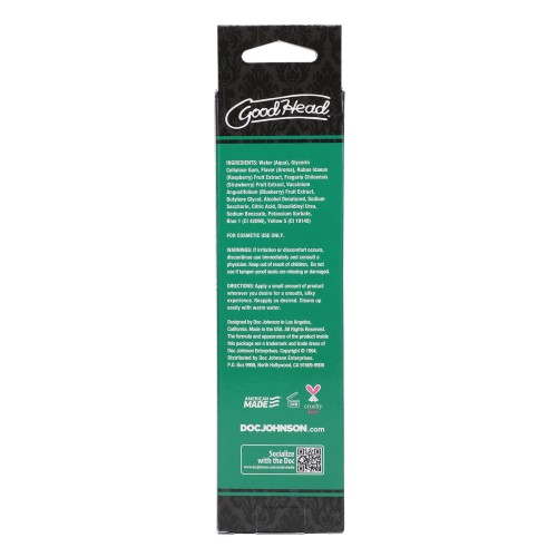 GoodHead Oral Gel Green Apple Flavor 4 oz