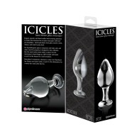 Icicles No. 25 Hand Blown Glass - Clear