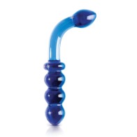 Icicles No. 31 Hand Blown Glass - Blue G Spot