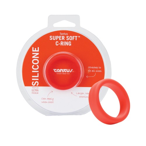 Tantus Supersoft C Ring for Enhanced Pleasure