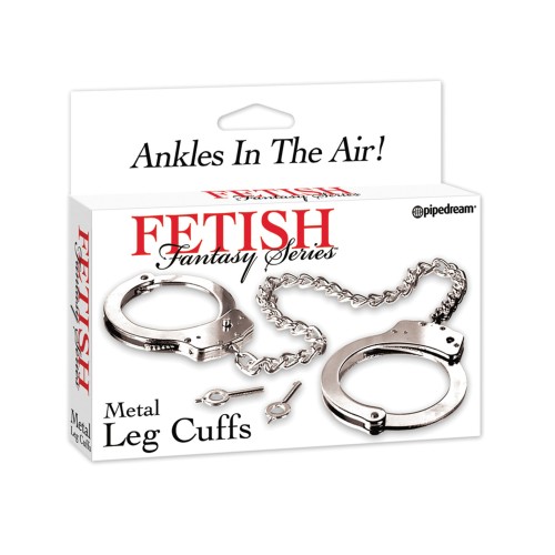 Fetish Fantasy Series Metal Leg Cuffs for Bondage Play