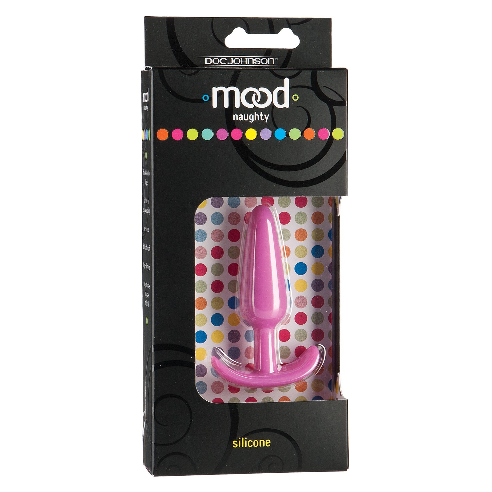 Pink Mood Naughty Butt Plug - Soft Silicone