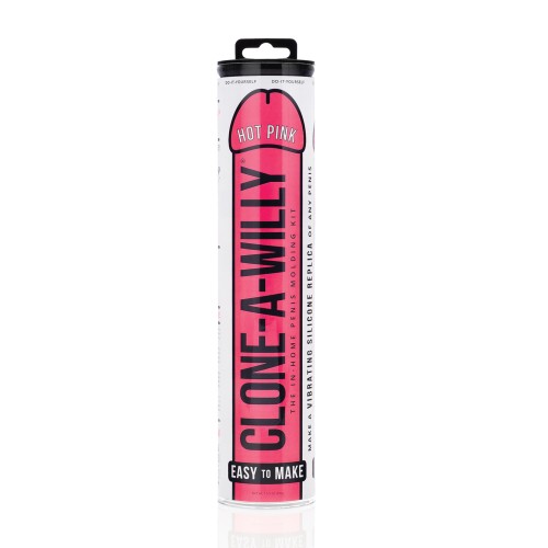 Clone-A-Willy Kit - Vibrating Hot Pink Replica