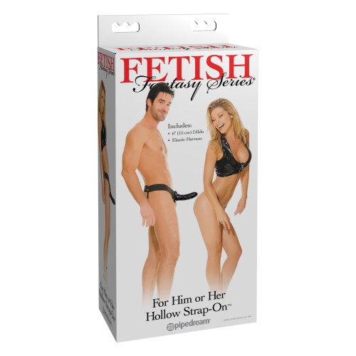 Fetish Fantasy Hollow Strap-On Black