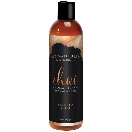 Intimate Earth Chai Massage Oil Vanilla & Chai