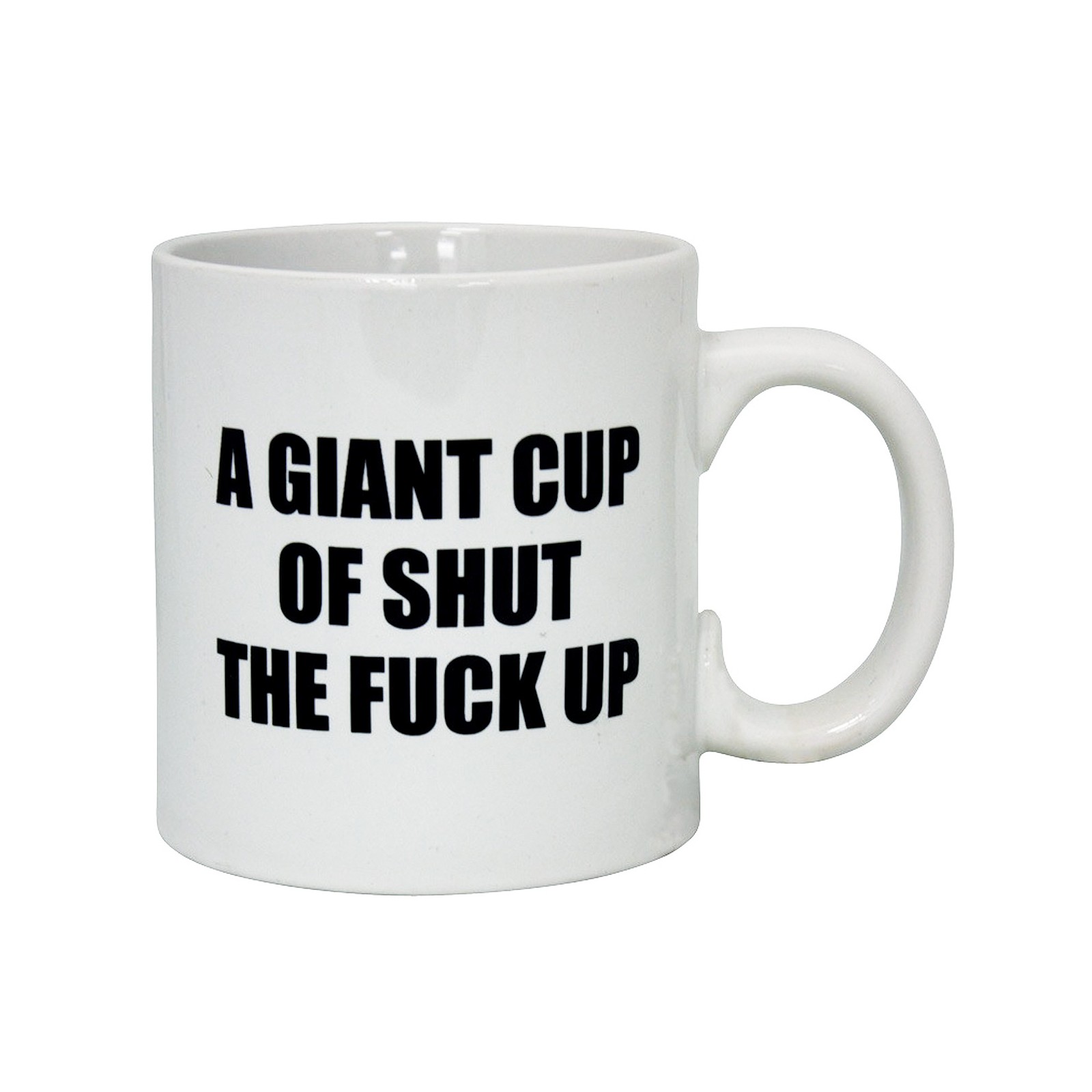 Taza Actitud: Una Gran Taza de Cállate la Boca - 22 oz