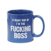 Taza Actitud Soy el Jefe - 22 oz