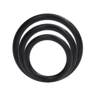 Silicone Support Rings Black