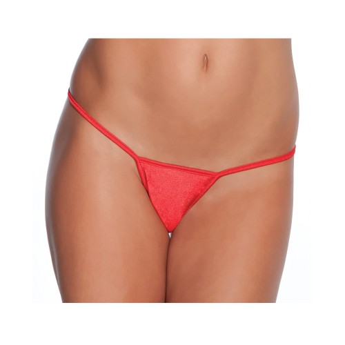 G-String de Lycra de Bajo Cintura para Miradas Seductoras