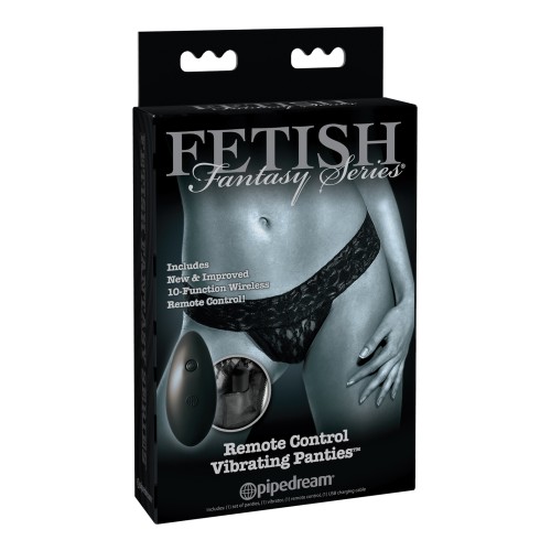 Panties Vibradores de Control Remoto Fetish Fantasy