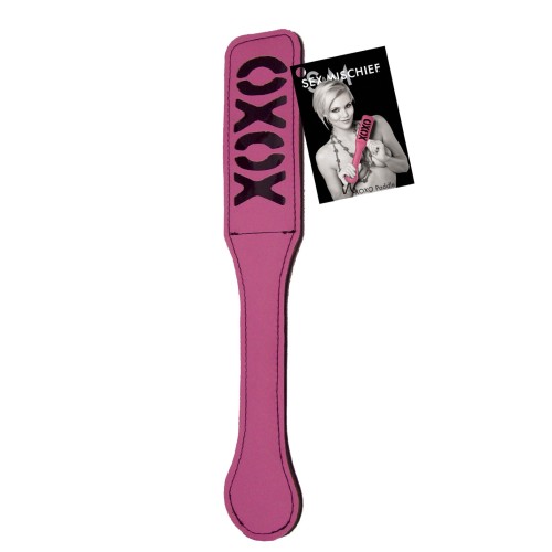 Sex & Mischief XOXO Paddle Pink for Couples