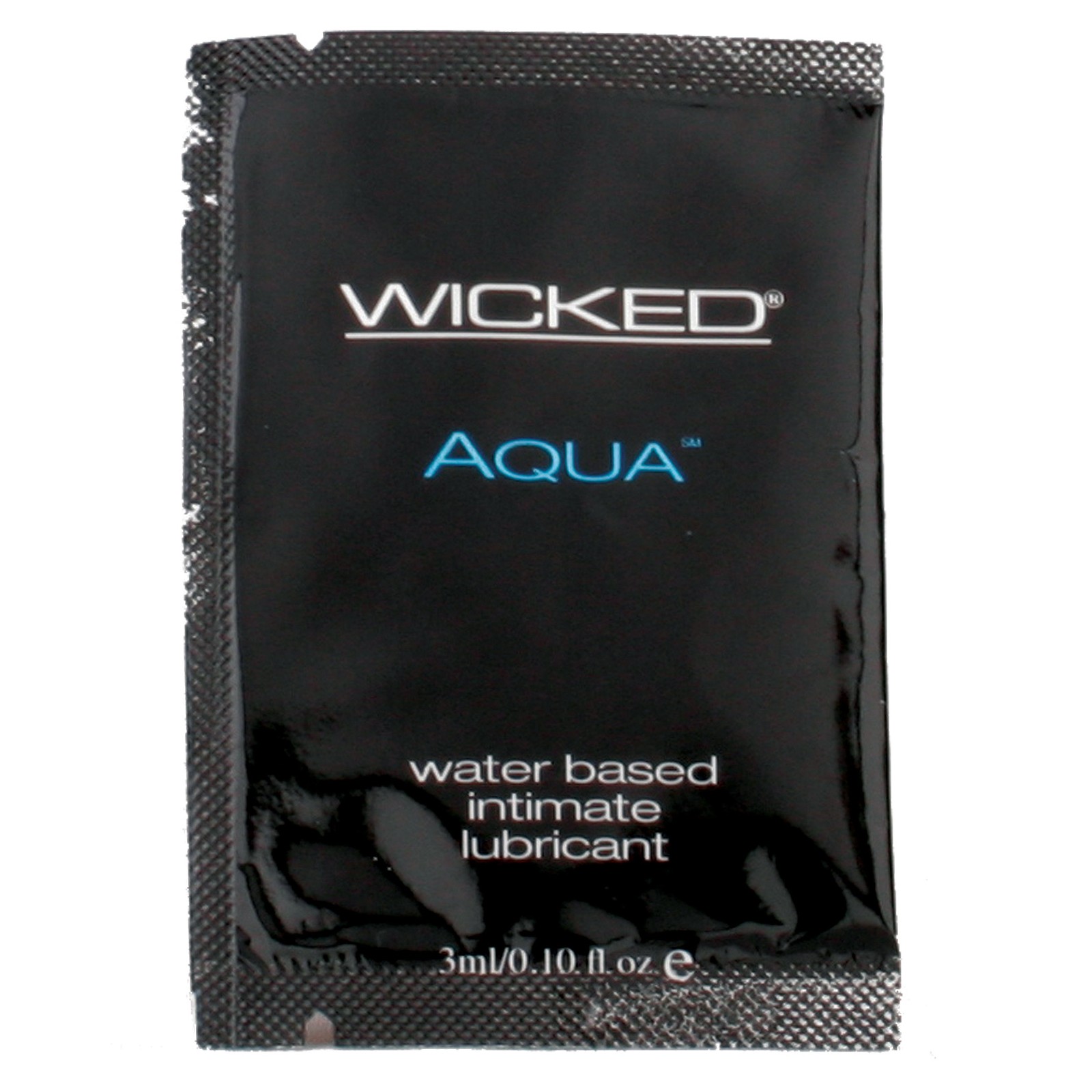 Wicked Sensual Aqua Water Based Lubricant 0.1 oz