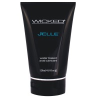 Lubricante Anal a Base de Agua Wicked Sensual Care Jelle - 4 oz