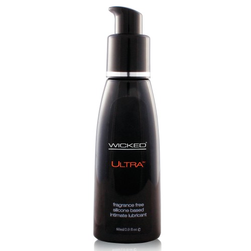 Lubricante Ultra a Base de Silicona Wicked - 2 oz Sin Fragancia