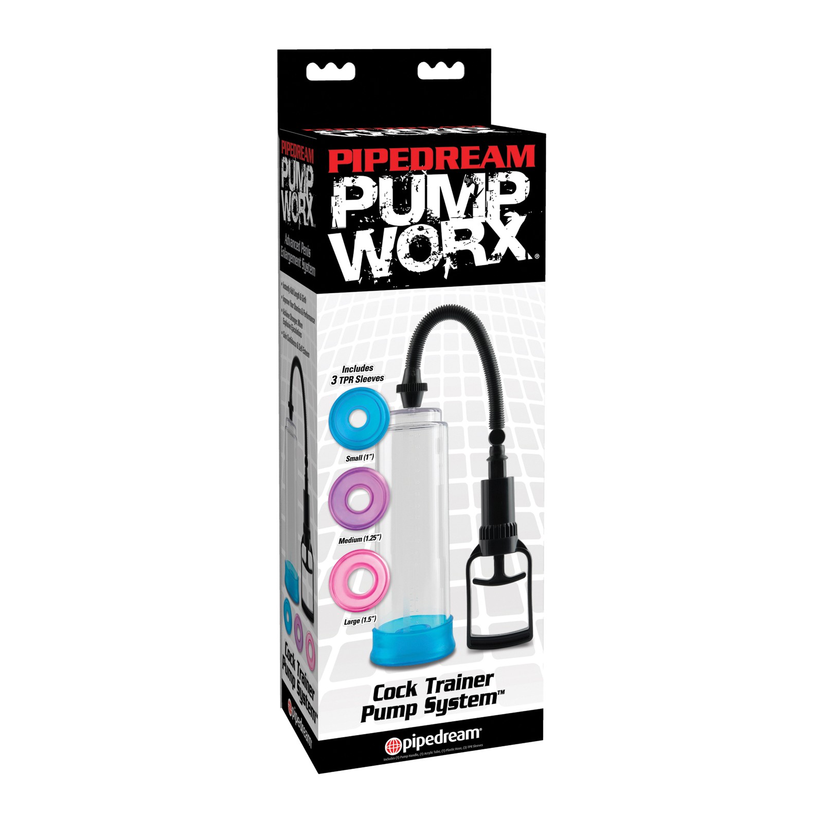 Sistema de Bomba Cock Trainer Pump Worx para Aumento de Tamaño