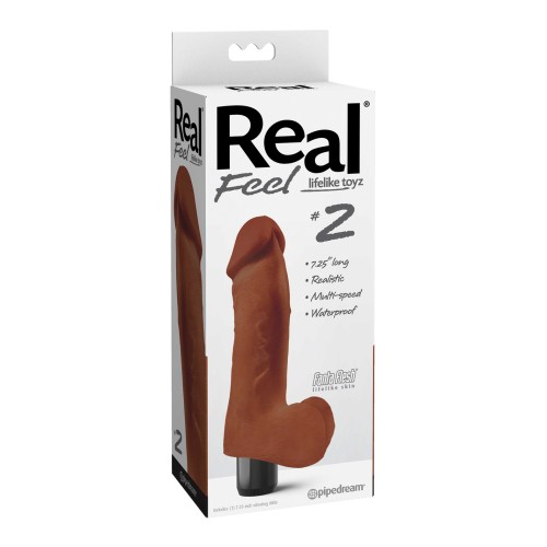 Real Feel Waterproof Vibe Long 8" Brown