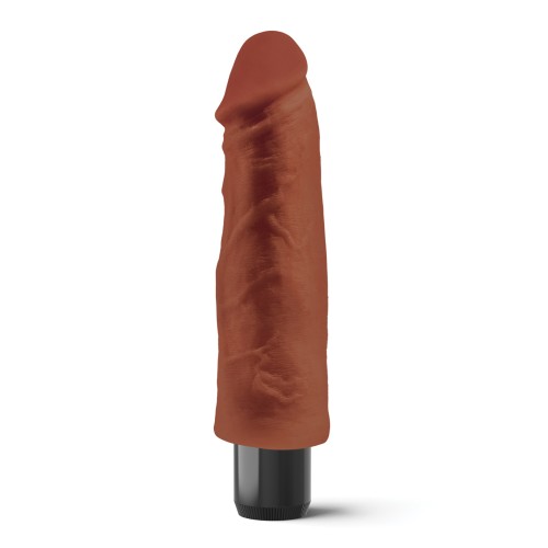 Vibrador Real Feel No. 1 Largo Impermeable - Multivelocidad Marrón