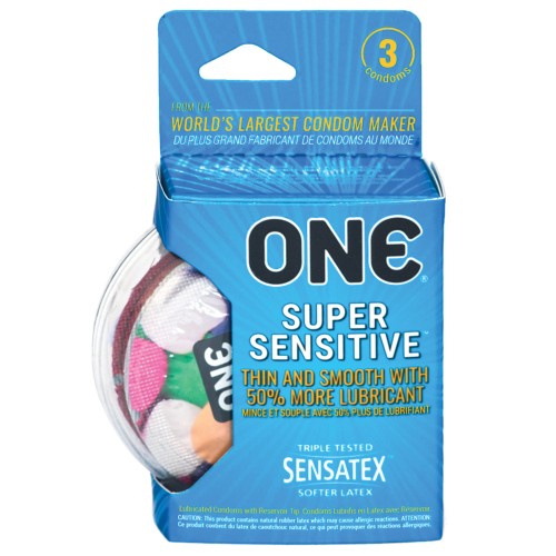 Condones One Super Sensibles