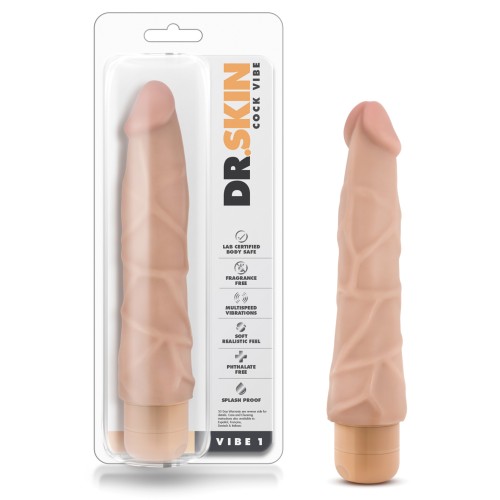 Blush Dr. Skin Vibe #1 Realistic Vibrator