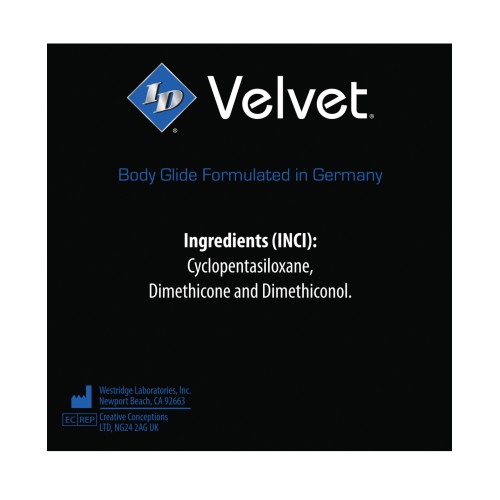 ID Velvet - 125 ml Bottle