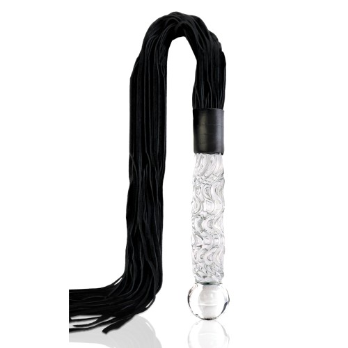 Icicles No. 38 Glass Handled Whip Clear