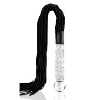 Icicles No. 38 Glass Handled Whip Clear