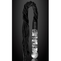 Icicles No. 38 Glass Handled Whip Clear