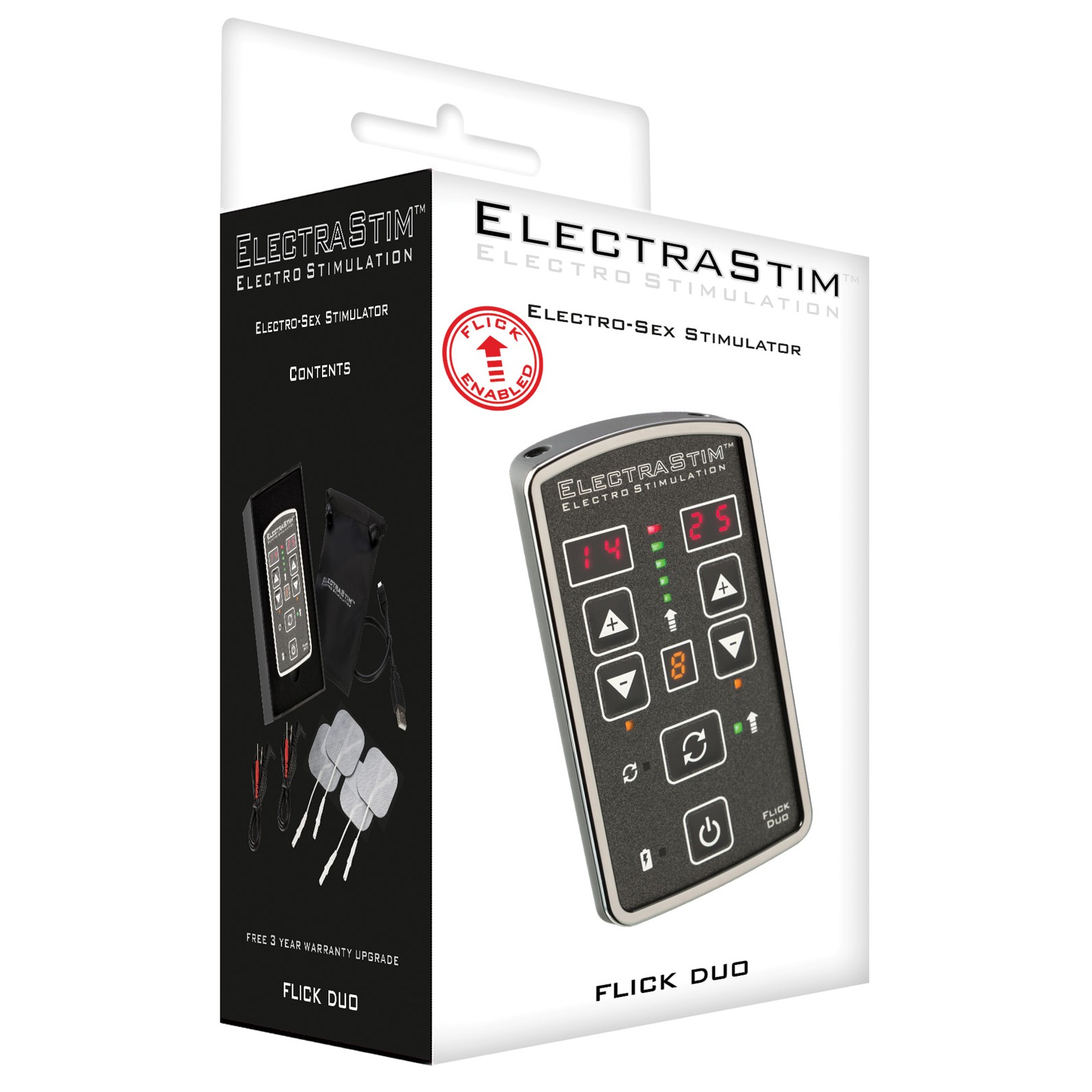 ElectraStim Flick Duo Stimulator Pack EM80-E