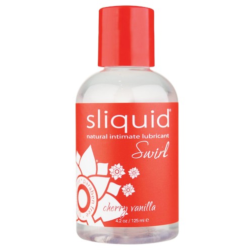 Lubricante Sliquid Naturals Swirl Sabor Cherry Vanilla - 4.2 oz