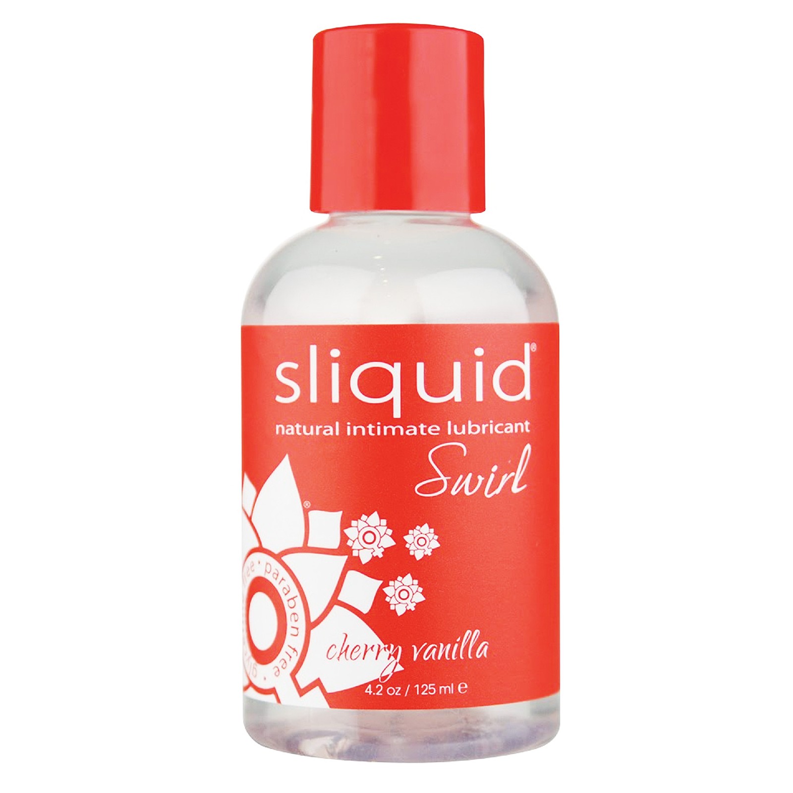 Lubricante Sliquid Naturals Swirl Sabor Cherry Vanilla - 4.2 oz