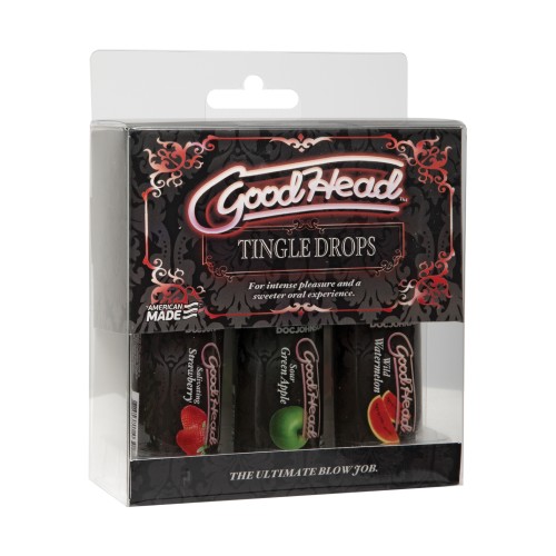 GoodHead Tingle Drops - Flavorful Enhancements