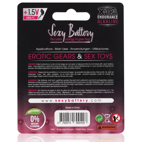 Batería Sexy C - Energiza Tu Diversión