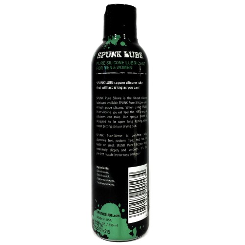 Spunk Pure Silicone Lube for Intense Pleasure