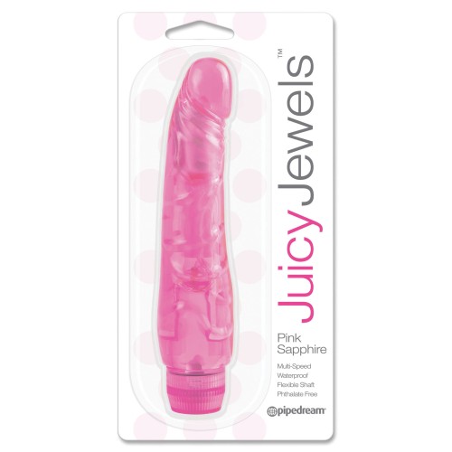 Juicy Jewels Pink Sapphire Vibrator for Thrilling Pleasure