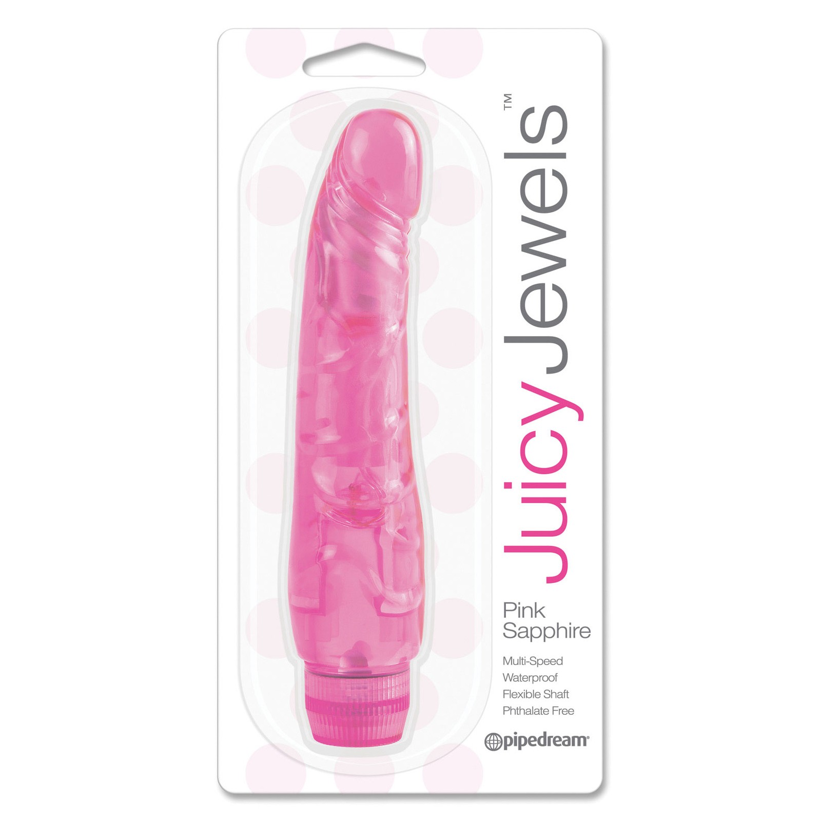 Juicy Jewels Pink Sapphire Vibrator for Thrilling Pleasure