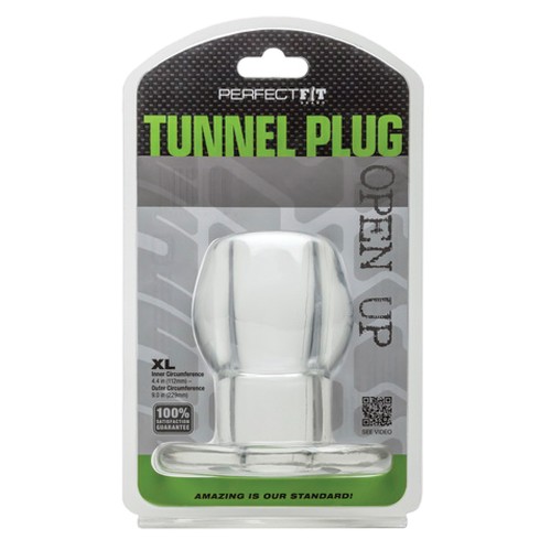 Plug Tunnel Perfect Fit XLarge Transparente