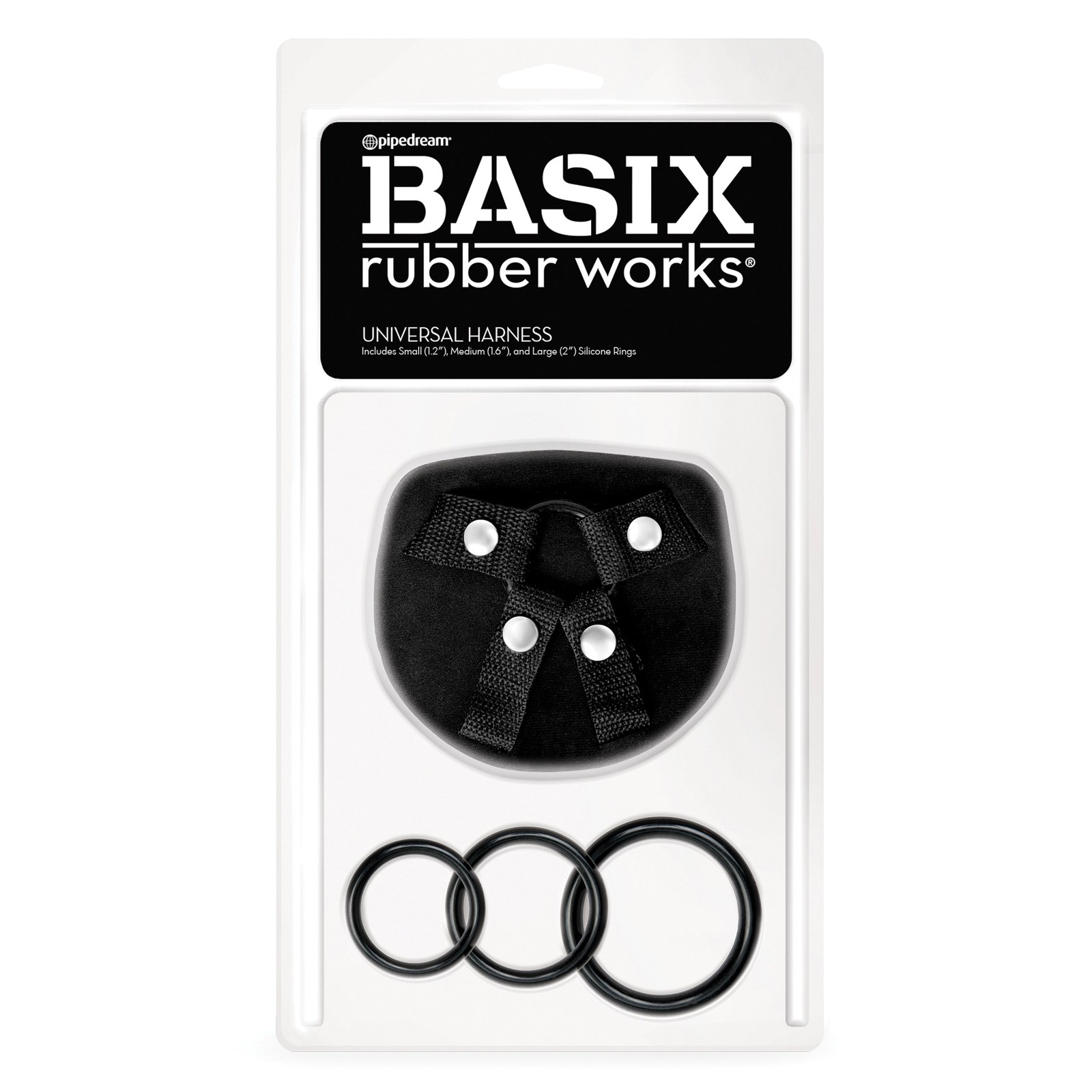 Basix Rubber Works Universal Harness - Black