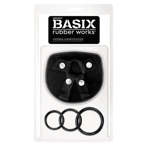 Basix Rubber Works Universal Harness - Plus Size