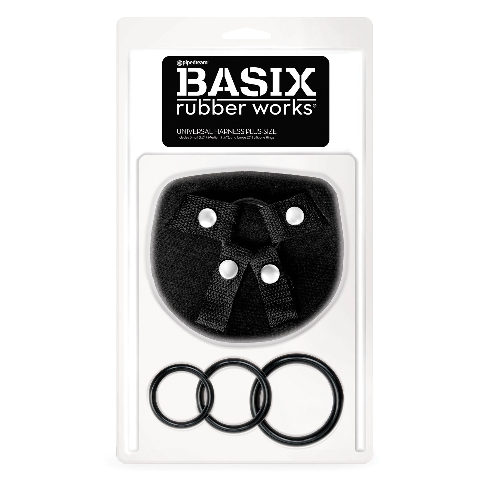 Basix Rubber Works Universal Harness - Plus Size