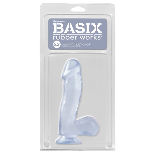 Dong de Rubber Basix con Ventosa