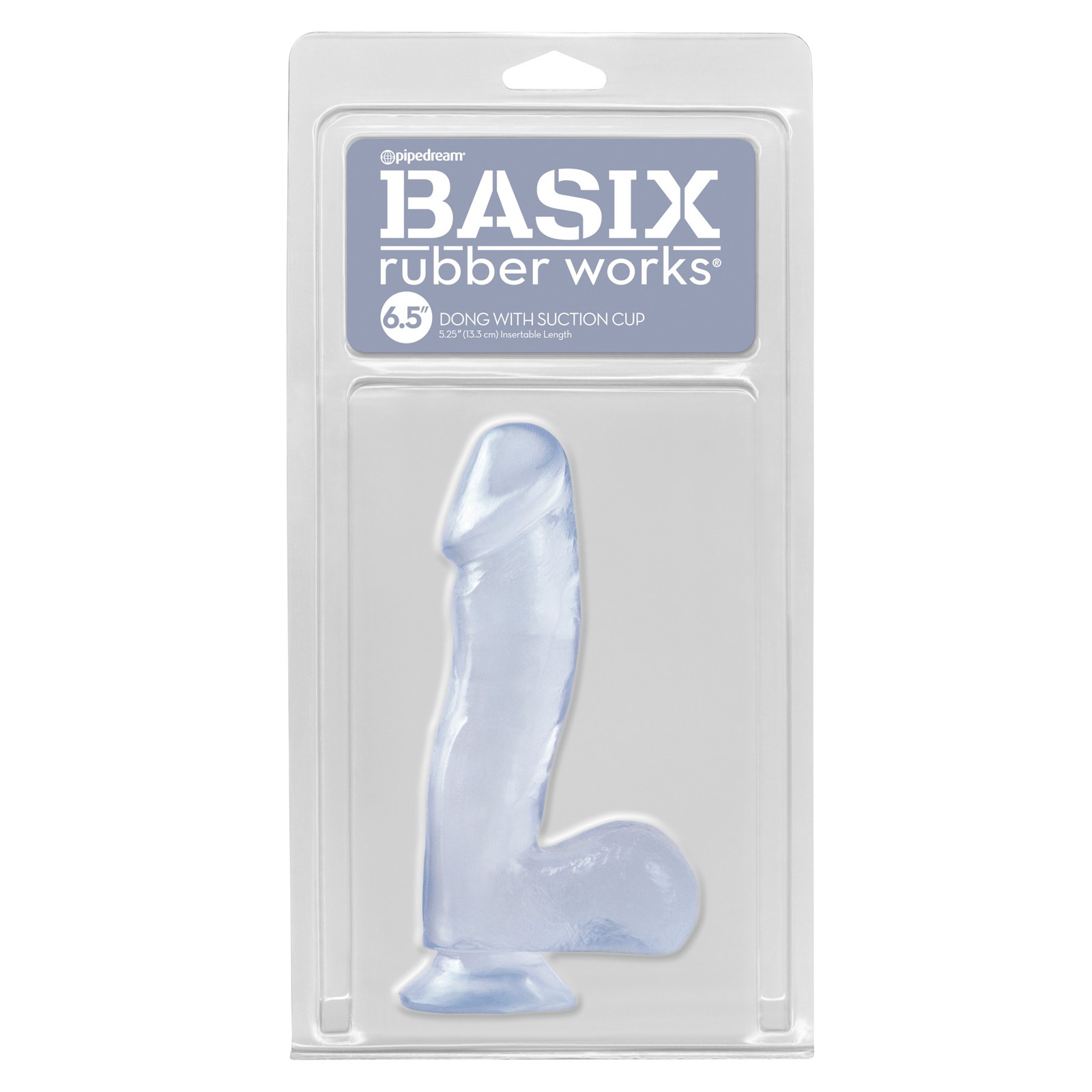 Basix Rubber Works Dong with Suction Cup