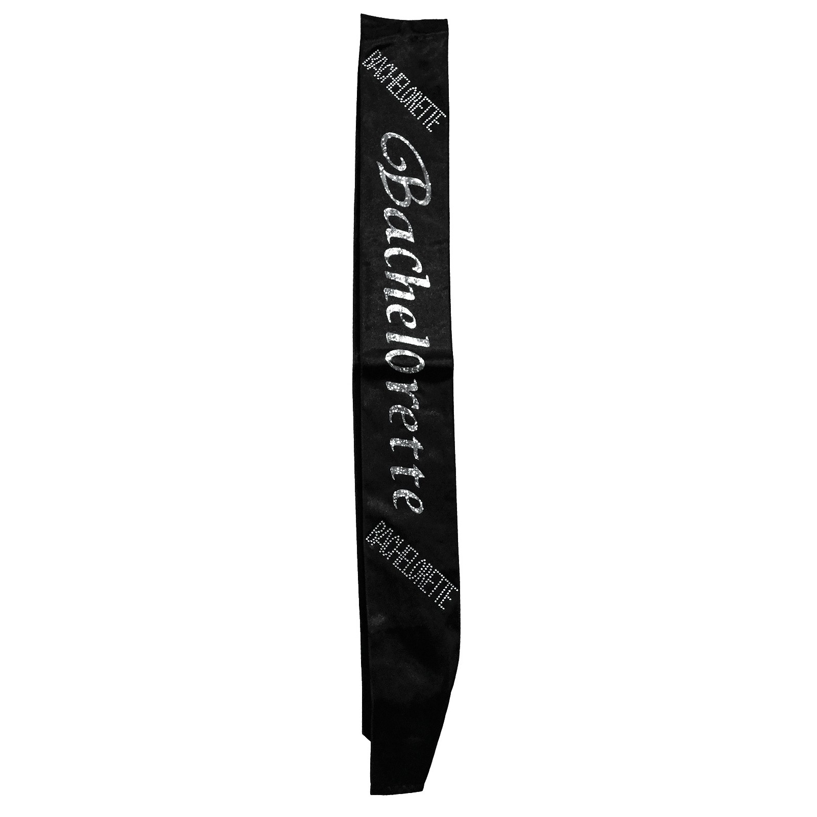 Bachelorette Non-Flashing Sash - Black