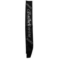 Bachelorette Non-Flashing Sash - Black