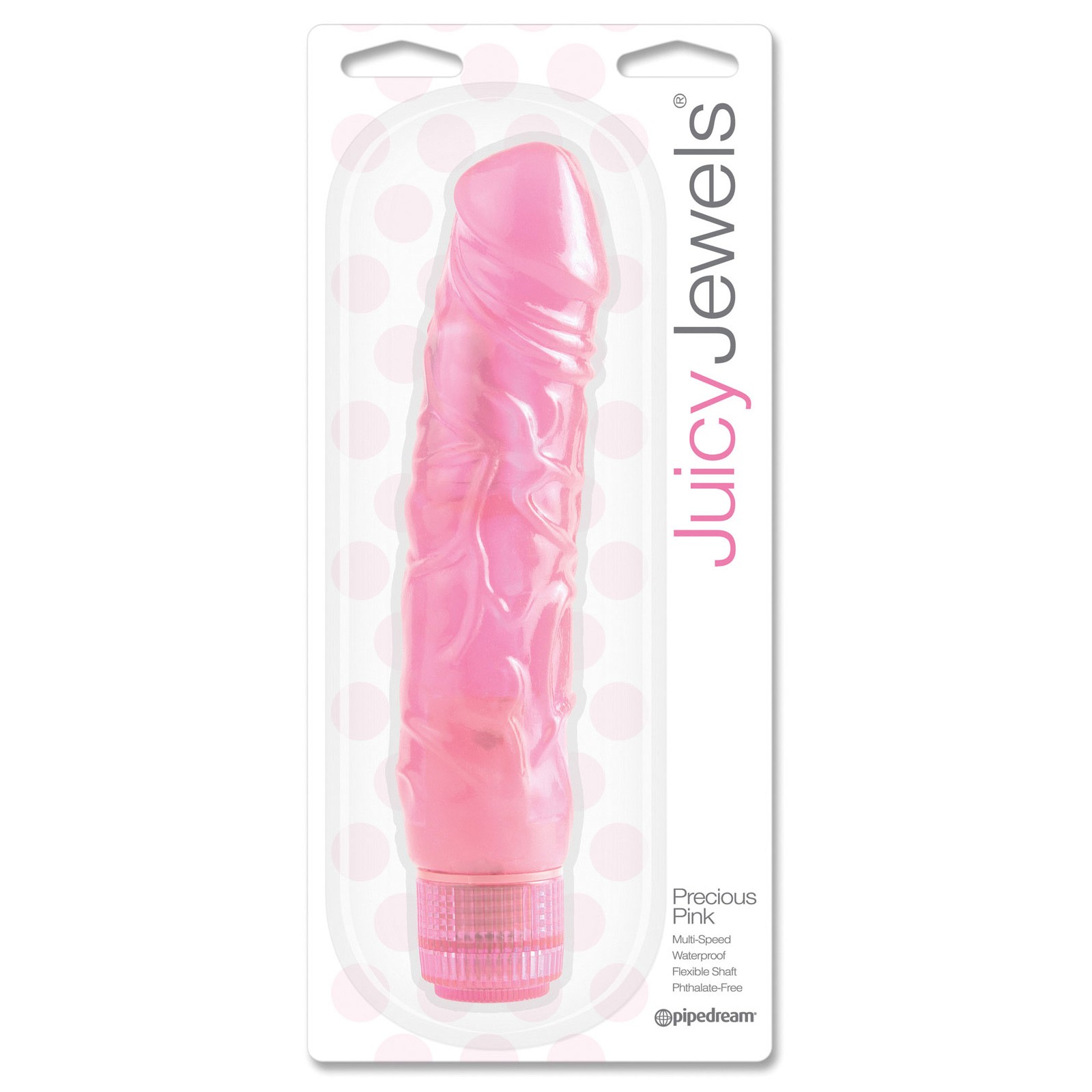 Juicy Jewels Precious Pink Vibrator Pink