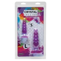 Crystal Jellies Anal Delight Trainer Kit - Purple