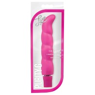 Blush Luxe Purity G Silicone Vibrator for Elegant Pleasure